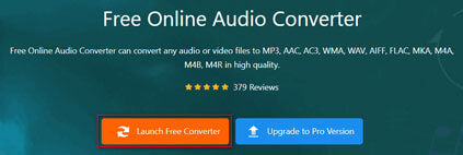 Launch Free Audio Converter