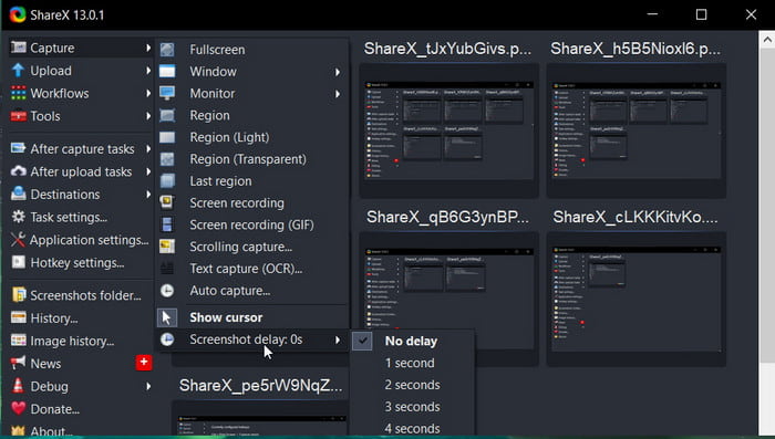 ShareX MP4 Screen Recorder Windows Mac