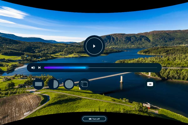 Opera VR Video Player