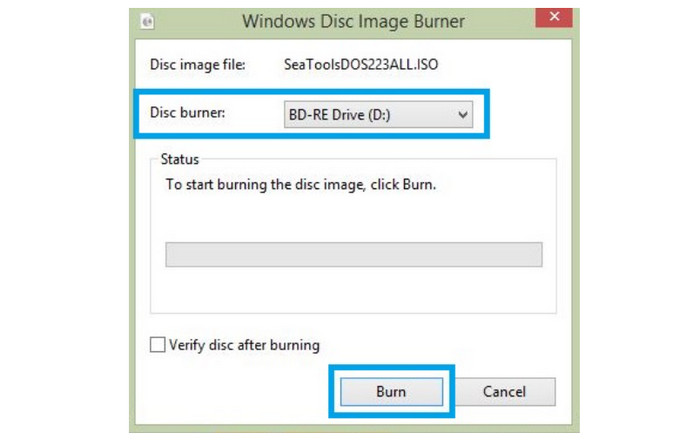 How to Burn ISO to DVD Windows 8