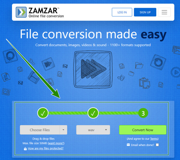 Online ZamZar Convert