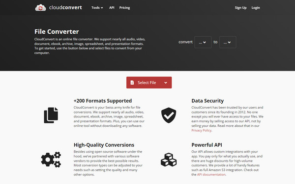 CloudConvert Interface Program