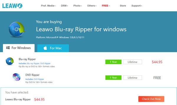 Leawo Blu–ray Ripper Price