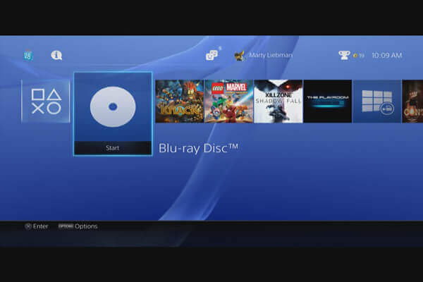 Blu-ray Disc on PS3