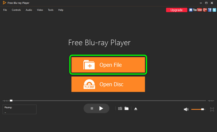 Open File Open FLV