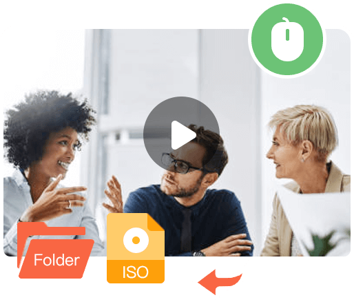 Enregistrer la vidéo dans le dossier iSO