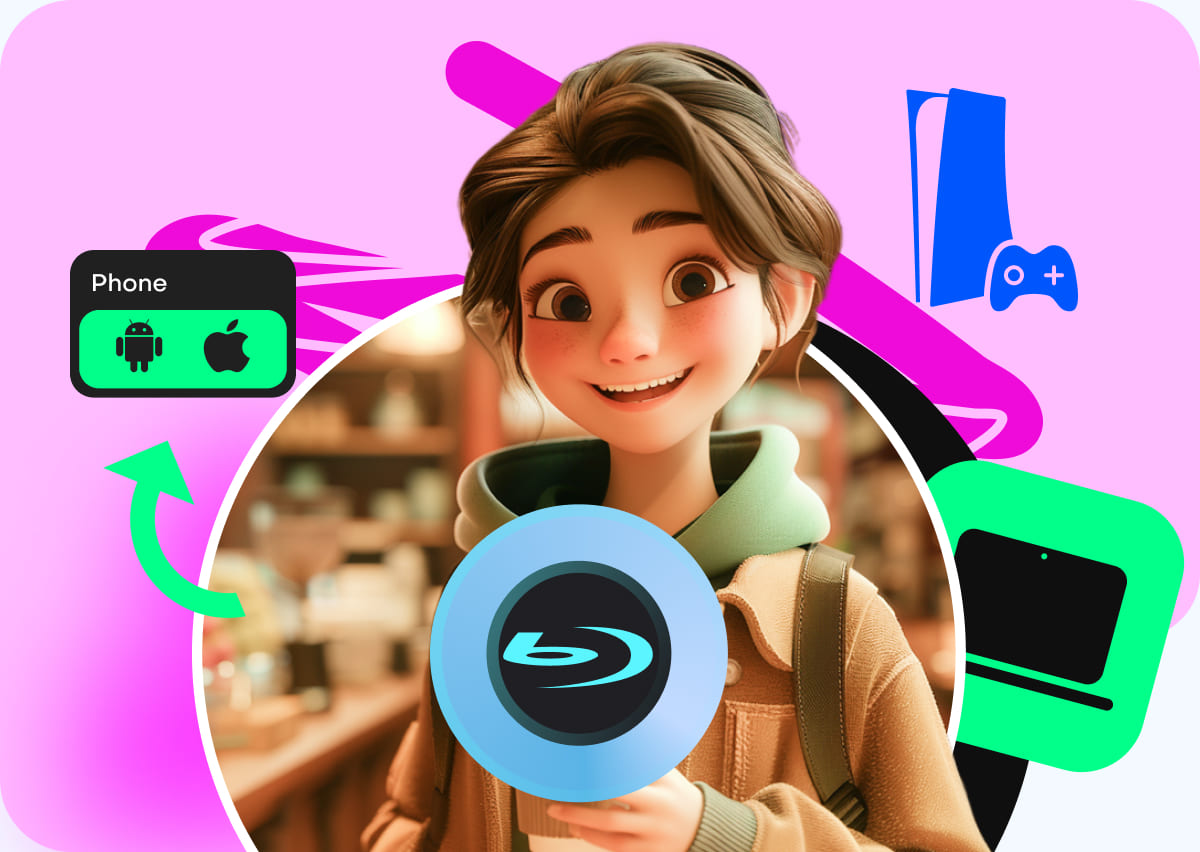 Alakítsa át a Blu-ray filmeket hordozható eszközökké