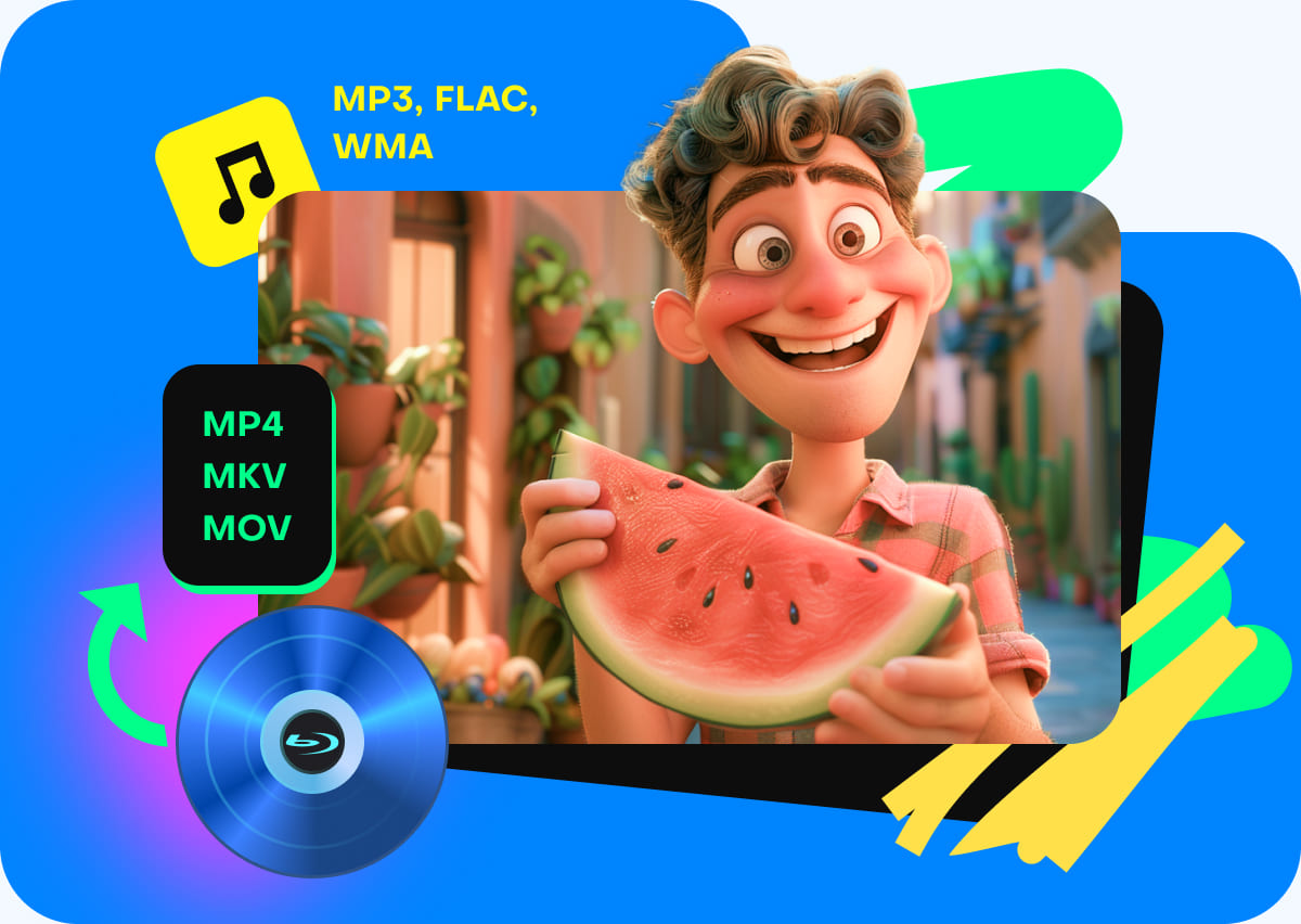 Blu-ray digitális formátumok másolása