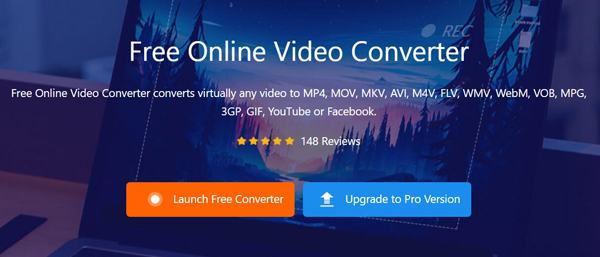 Avvia convertitore video online gratuito