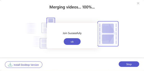 Mesclar vídeos com sucesso