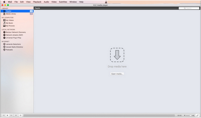 VLC Medya Oynatıcı Arayüzü