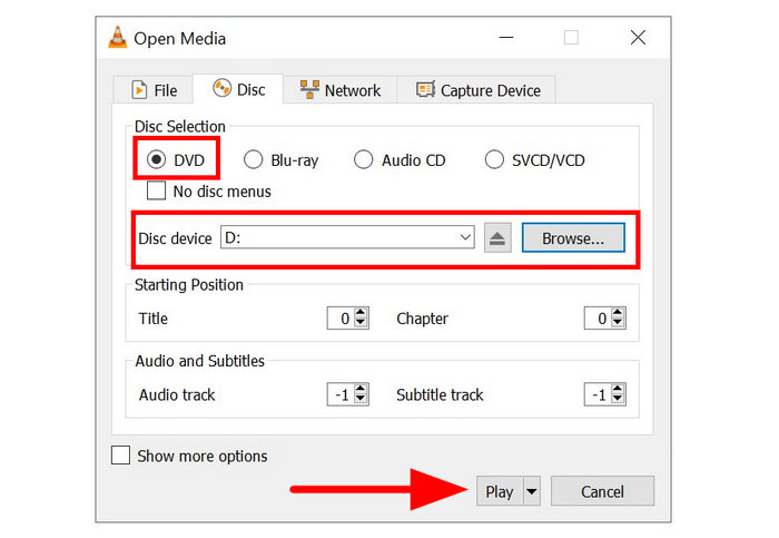 Vlc Media Player Spela DVD