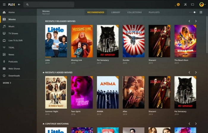 Plex 影片播放器 Windows