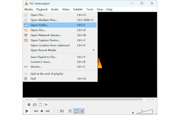 Play Bdmv Vlc Choose Open Folder