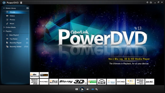 PowerDVD 视频播放器