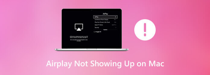 Airplay se nezobrazuje na počítačích Mac