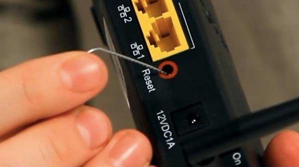 Router opnieuw instellen