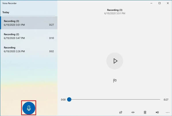 Enregistreur vocal de logiciel d'enregistrement vocal