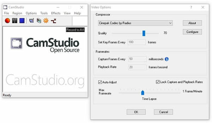 Camstudio-schermrecorder