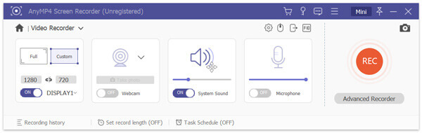 Video record settings