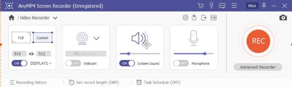 REC Интерфейс