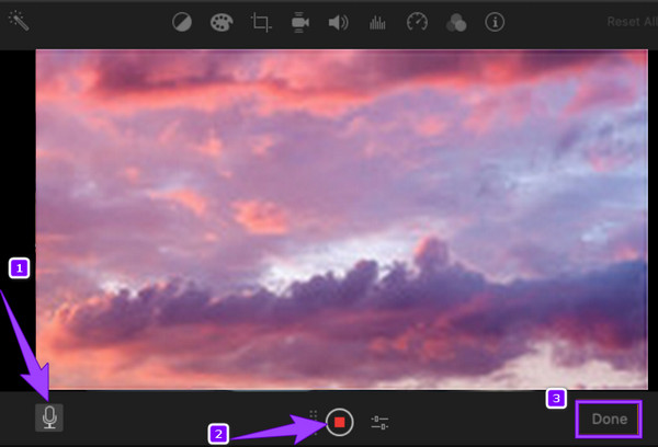 Mac iMovie Seslendirmesi