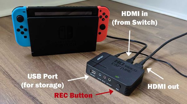 Switch Capture Card