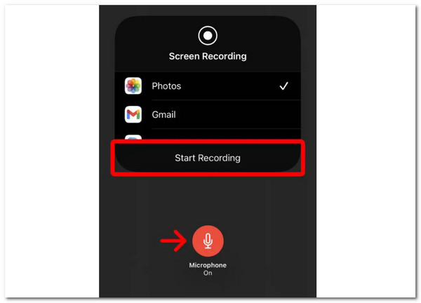 iOS Tallenna sisäistä ääntä iOS:ssä