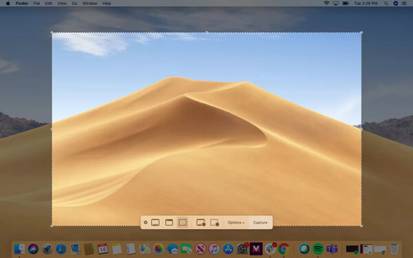 Video auf Mac mit Screenshot aufnehmen