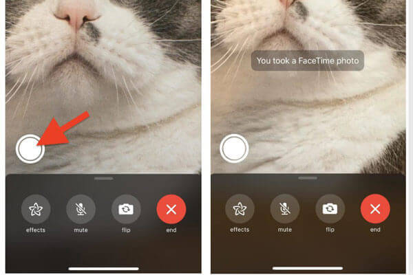 Készítsen Facetime élő fotót