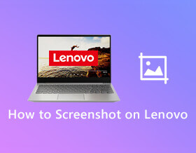 Screenshot op Lenovo