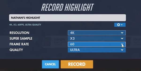 Lo más destacado de Overwatch Record