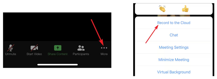Rögzítse a zoom találkozót számítógépen