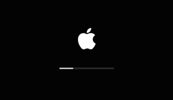 Start Mac på nytt