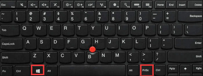 Integrierte Screenshot-Hotkeys