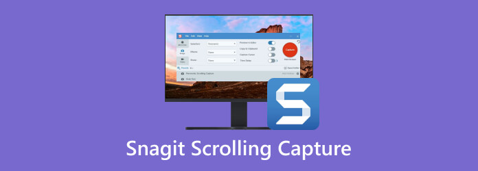 Acquisizione a scorrimento di Snagit