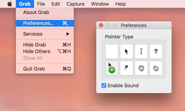 Grab Mac Preferences