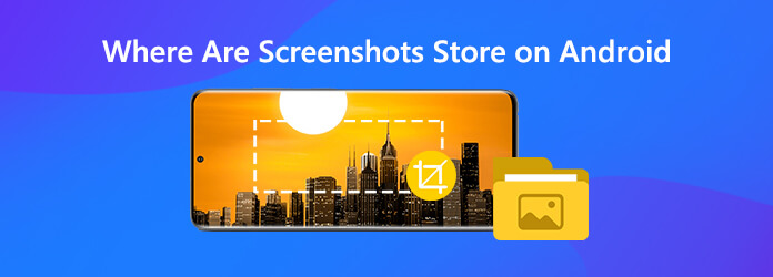 where are pictures videos screenshots stored android