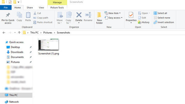 Ekran Görüntüsü Konumu Printscreen
