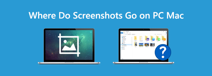 Waar gaan screenshots naar pc-Mac