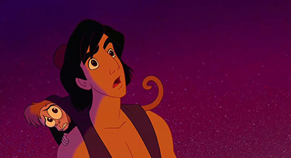 Blu-ray de Aladdin