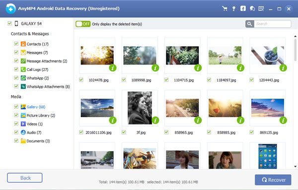 backup foto android sul pc