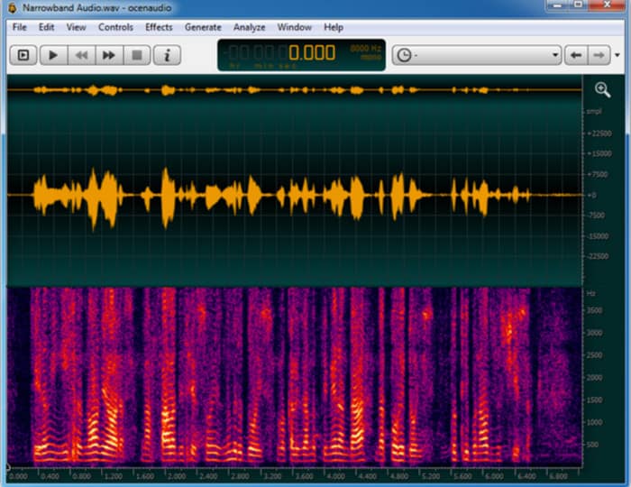 Alternative à Ocenaudio à Audacity