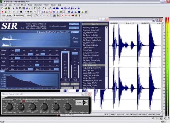 Alternativa Wavosaur Audacity