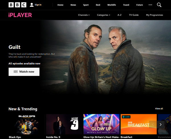 Функция BBC iPlayer