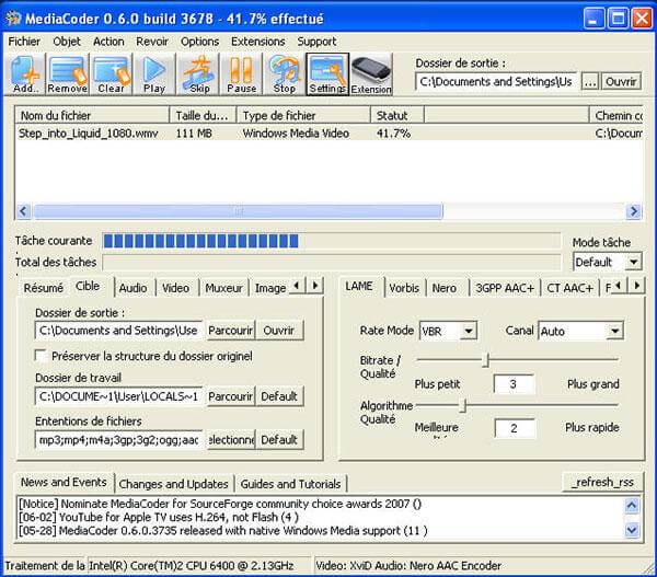 codificador de medios