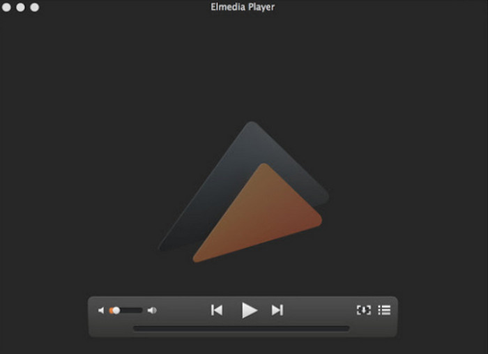 Leitor de vídeo Elmedia Player FLV