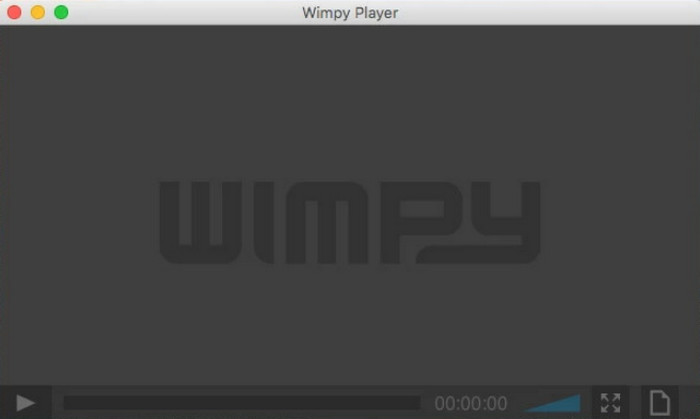 Reproductor de vídeo FLV Wimpy Player