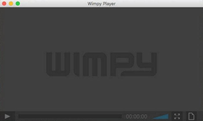 Wimpy プレーヤー FLV ビデオ プレーヤー