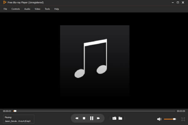 Play m4a audio file